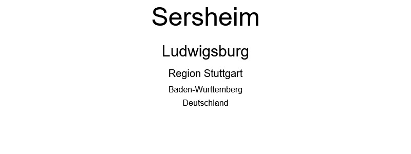 Sersheim - Landkreis Ludwigsburg
