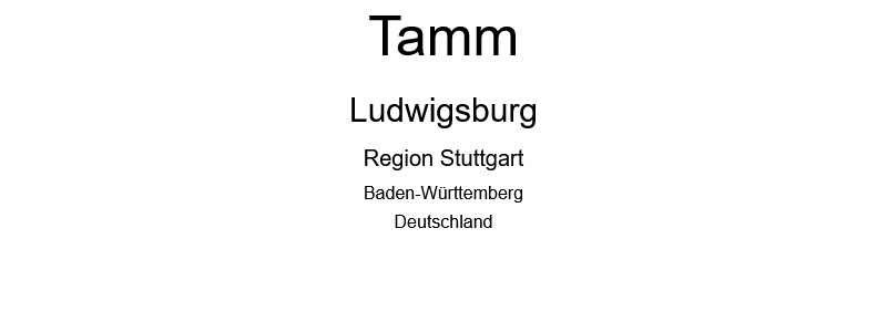 Tamm - Landkreis Ludwigsburg