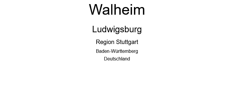 Walheim - Landkreis Ludwigsburg