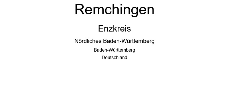 Remchingen - Enzkreis